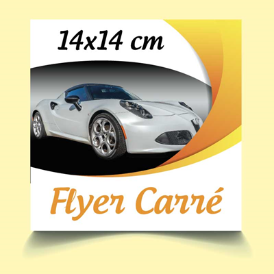 Flyer Carré (14x14cm)