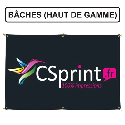 Bâche 510 gr. (Haut de Gamme)