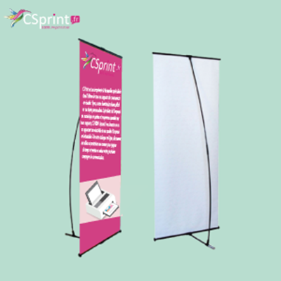 L Banner 80x200 cm