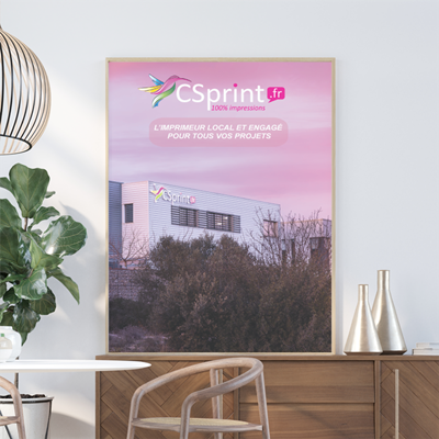 Affiche 170 gr Couché Brillant