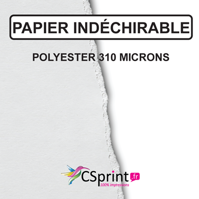 Affiche Polyester 310 microns